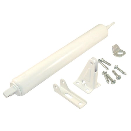 Barton Kramer Powder Coated Aluminum Pneumatic Screen Door Pneumatic Closer 5498605